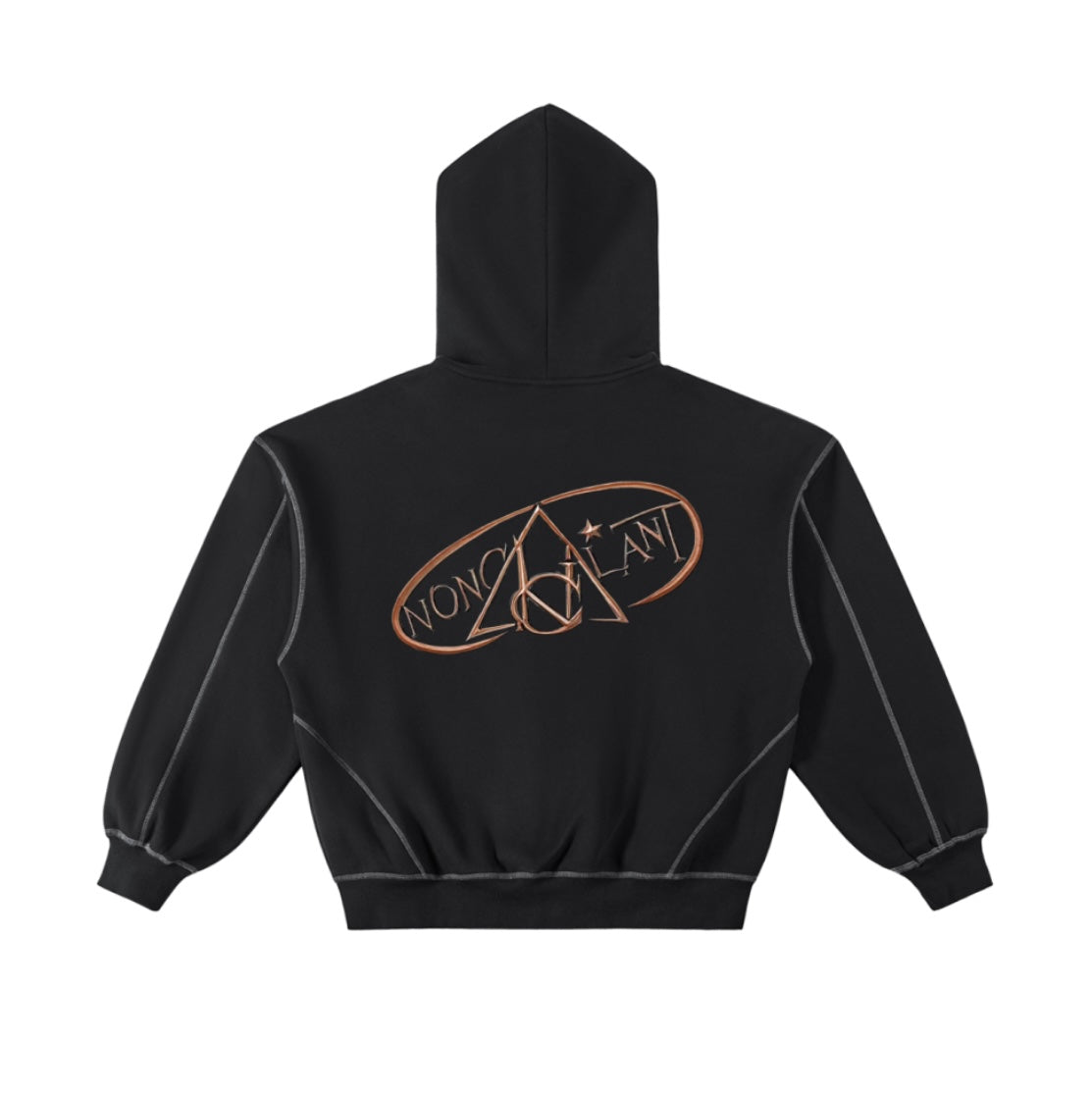 Nonchalant Signature Zip Hoodie