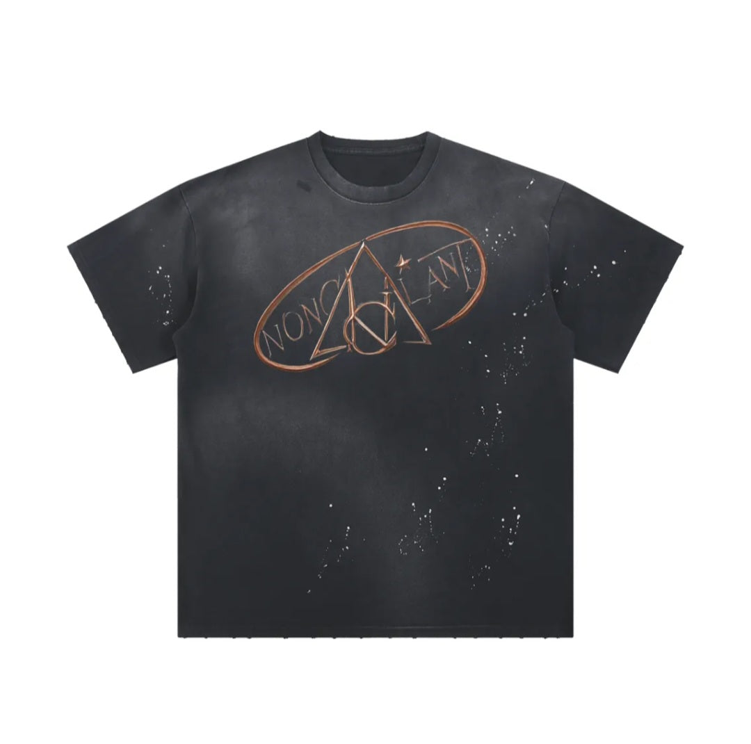 Nonchalant midnight Splatter Tee''